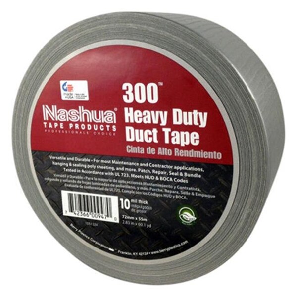 Berry Plastics 1087088 Silver Duct Tape; 3 in x 60 Yd
